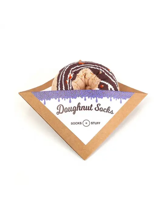 Chocolate Caramel Donut Çorap