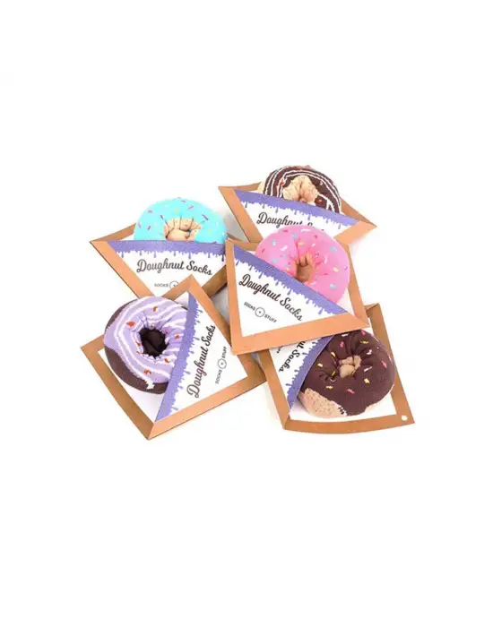 Chocolate Caramel Donut Çorap