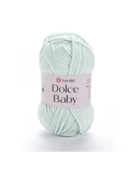 Dolce Baby - Kadife, Bebek El Örgü Ipi Su Yeşili-753