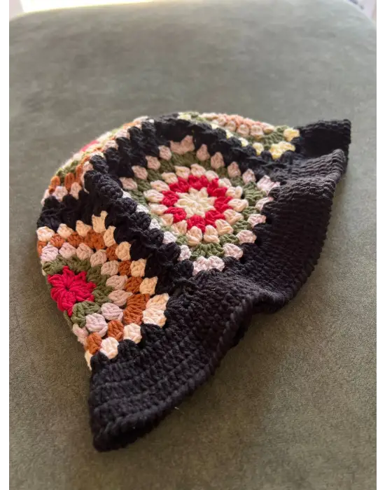 El Örgüsü Beanie Bucket Bere