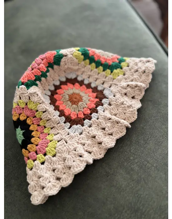 El Örgüsü Beanie Bucket Bere