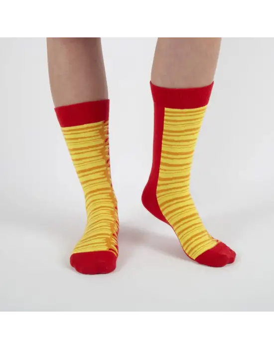 Fries Çorap,Patates Kızartması Şeklinde Hediyelik Çorap