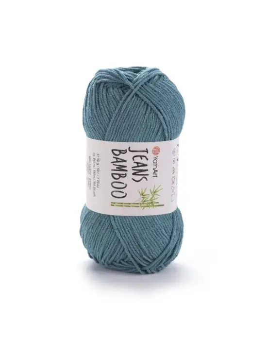 Jeans Bamboo - El Örgü Ipi Küf Yeşili 121