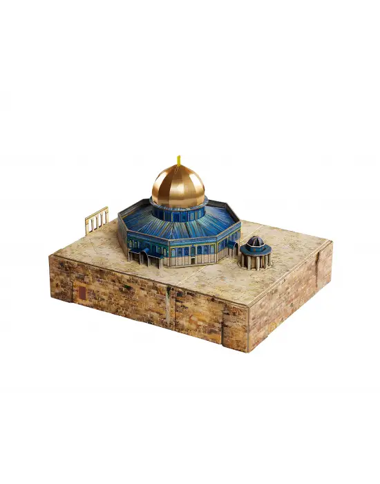 Mescid-i Aksa Kubbet-üs Sahra 3d Karton Puzzle Yapboz