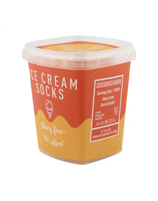 Orange Sorbe Dondurma Çorap