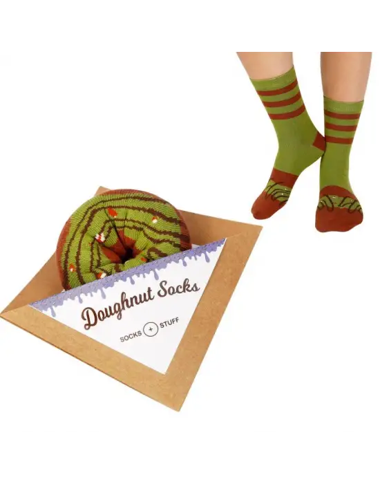 Pistachio Swirl Donut Çorap