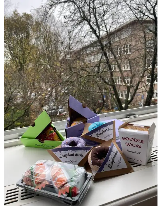 Pistachio Swirl Donut Çorap