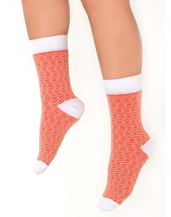 Salmon Nigiri Sushi Çorap