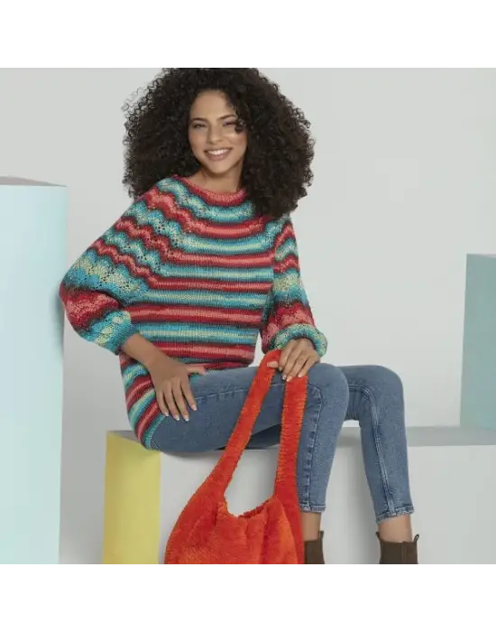 Yarn Art Adore Dream El Örgü İpi No:1059 Ebruli