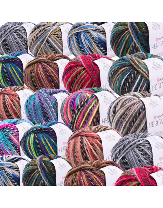 Yarn Art Heritage El Örgü İpi Ebruli No:331