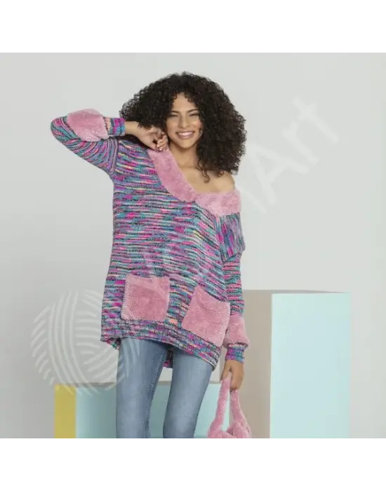 Yarn Art Heritage El Örgü İpi Ebruli No:331