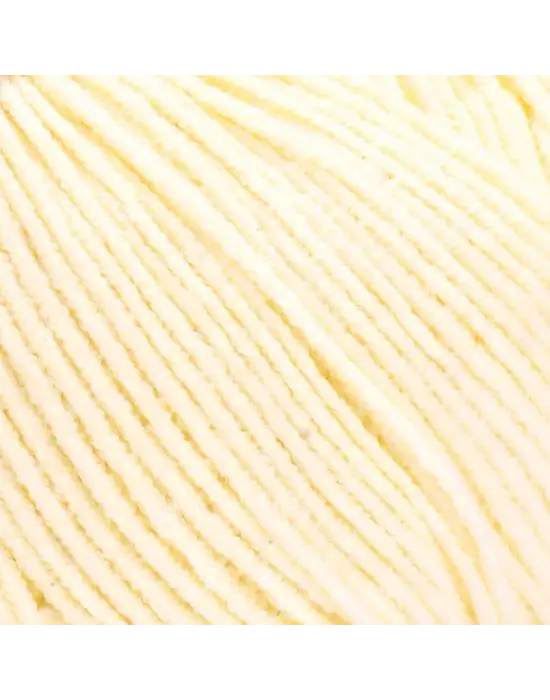 Yarn Art Jeans Amigurumi Örgü İpi 86 Açık Sarı Renk Hırka Örgü İpi Bebek İpi Punch İpi 3lü Paket