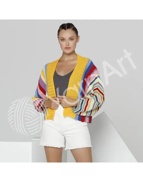 Yarn Art Jeans Amigurumi Örgü İpi 86 Açık Sarı Renk Hırka Örgü İpi Bebek İpi Punch İpi 3lü Paket