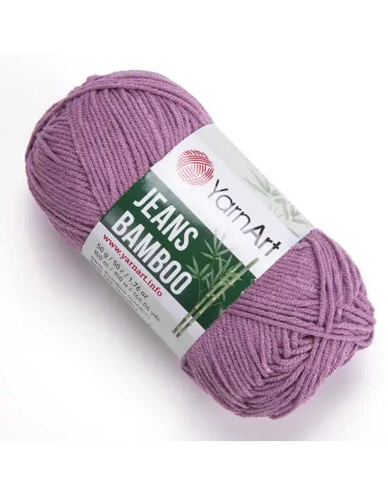 Yarn Art Jeans Bamboo El Örgü İpi,Gül Kurusu-114