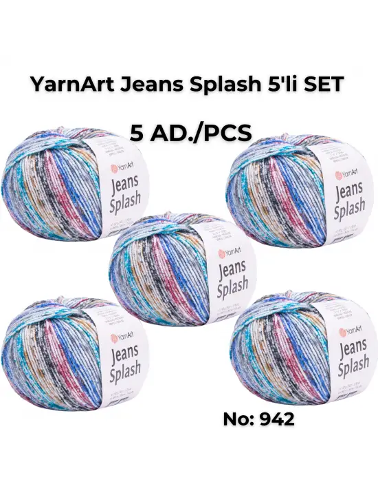 Yarn Art Jeans Splash 942
