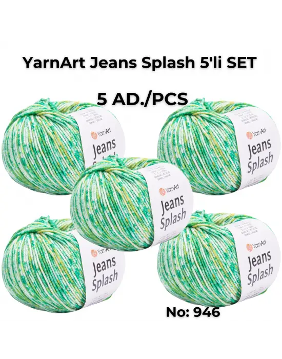 Yarn Art Jeans Splash 946