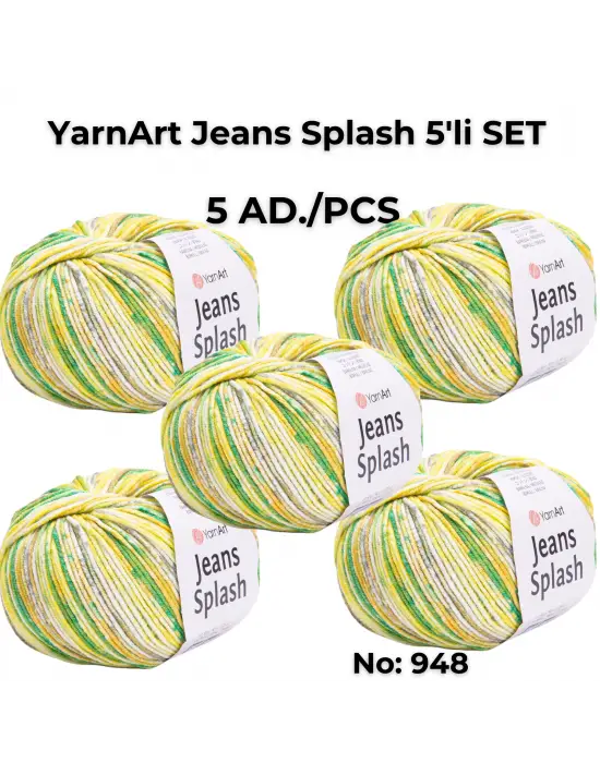 Yarn Art Jeans Splash 948