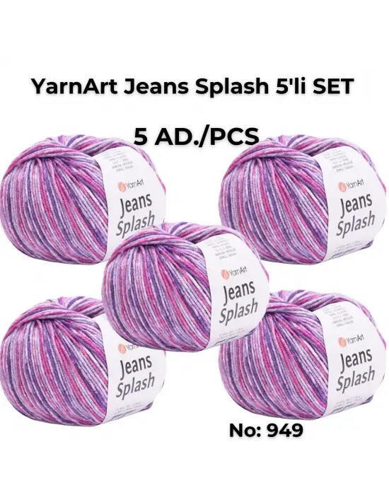 Yarn Art Jeans Splash 949