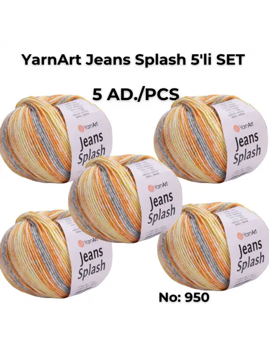 Yarn Art Jeans Splash 950