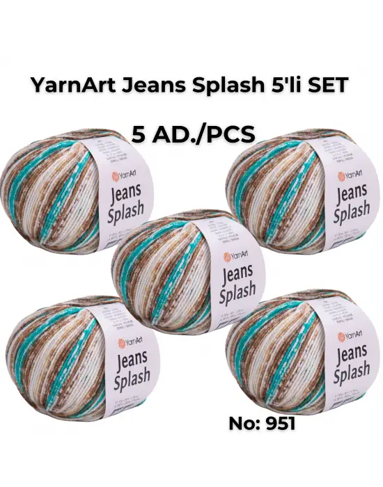 Yarn Art Jeans Splash 951