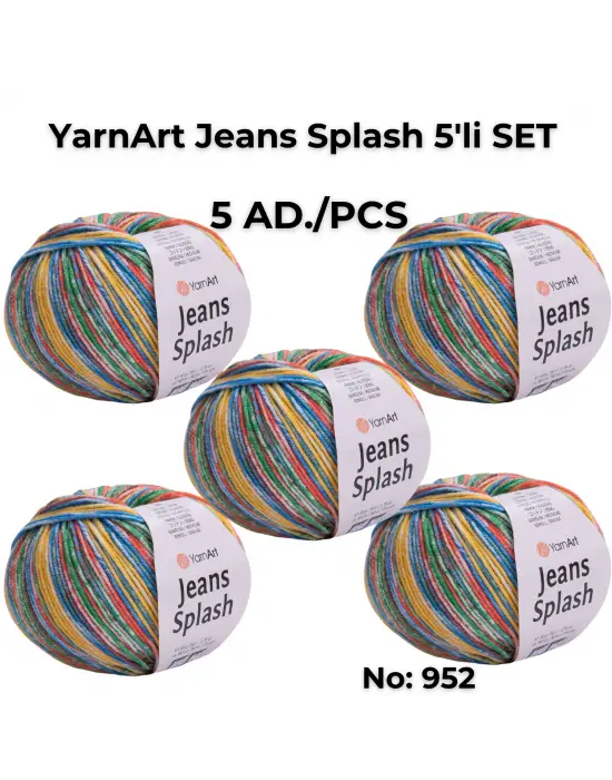 Yarn Art Jeans Splash 952