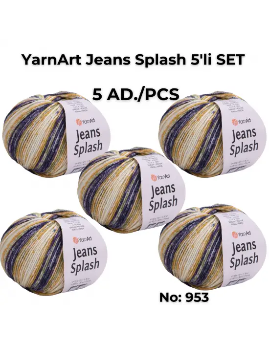 Yarn Art Jeans Splash 953