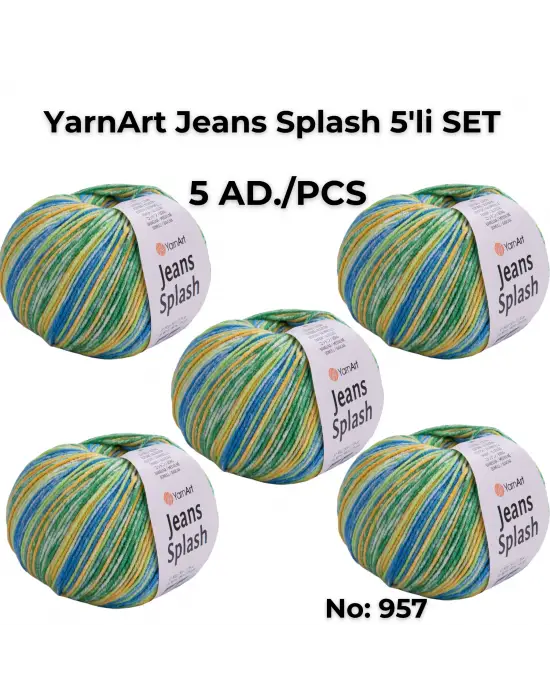 Yarn Art Jeans Splash 957