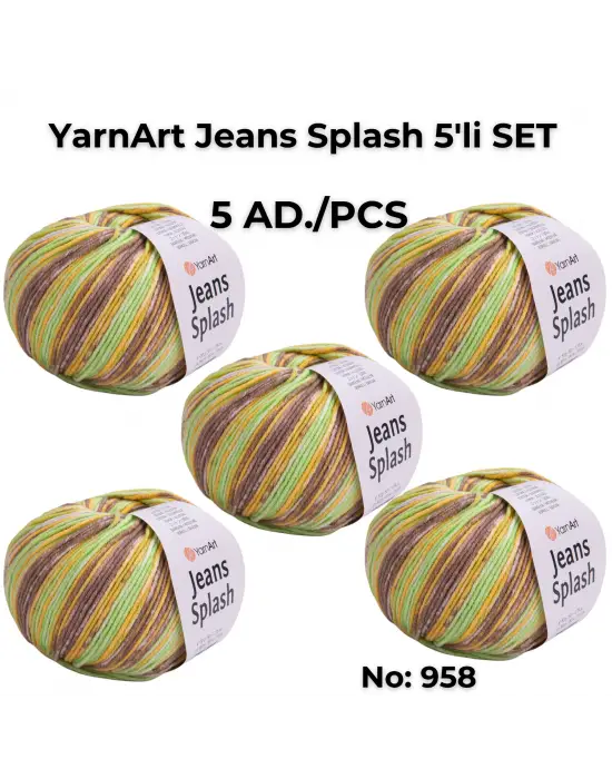 Yarn Art Jeans Splash 958