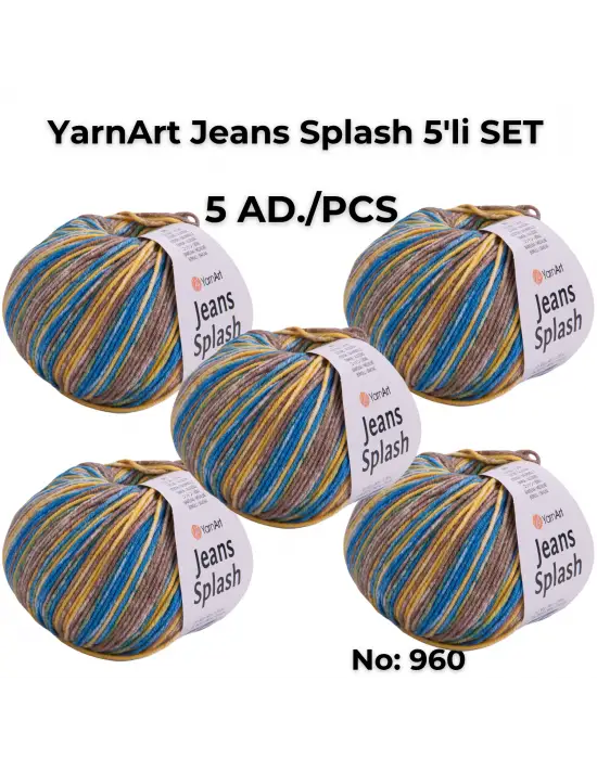 Yarn Art Jeans Splash 960