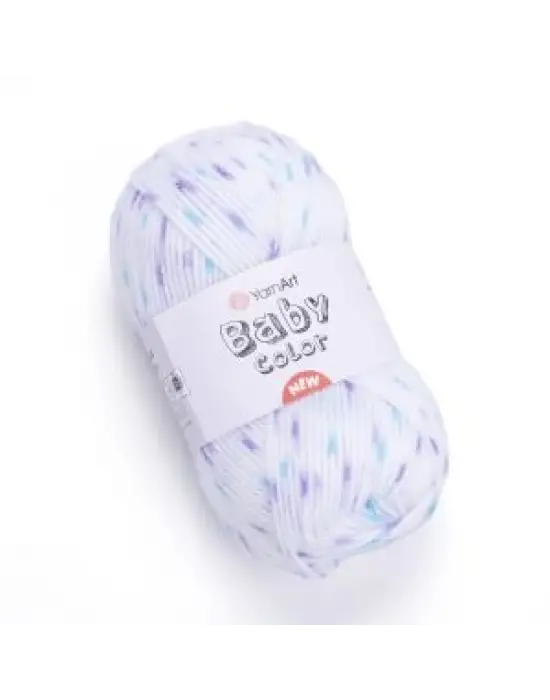 YarnArt Baby Color El Örgü İpi – 50g 150m | %100 Akrilik, Benekli, Yumuşak ve Dayanıklı