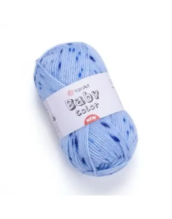 YarnArt Baby Color El Örgü İpi – 50g 150m | %100 Akrilik, Benekli, Yumuşak ve Dayanıklı