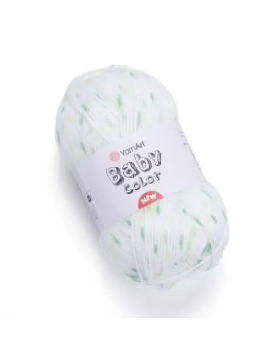 YarnArt Baby Color El Örgü İpi – 50g 150m | %100 Akrilik, Benekli, Yumuşak ve Dayanıklı
