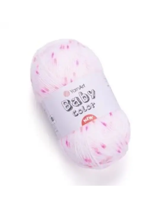 YarnArt Baby Color El Örgü İpi – 50g 150m | %100 Akrilik, Benekli, Yumuşak ve Dayanıklı