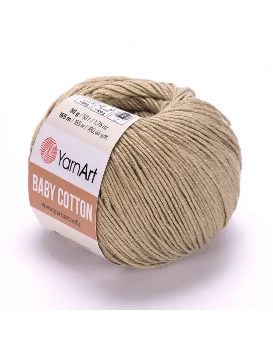 Yarnart Baby Cotton - Bebek El Örgü Ipi Küf Yeşili 434