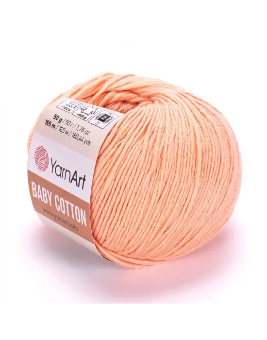 Yarnart Baby Cotton - Bebek El Örgü Ipi Yavruağzı-412