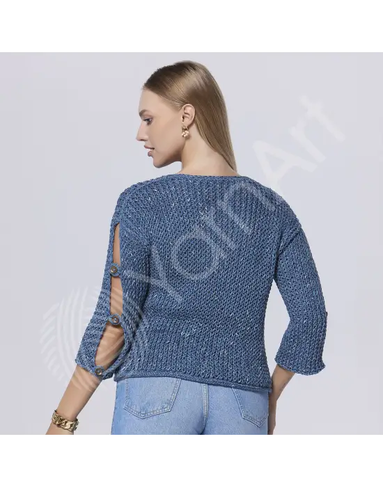 YarnArt Cotton Fusion El Örgü İpi – 100g 225m | %100 Pamuk, Hafif ve Yumuşak Doku | Yazlık Bluz, Çanta ve Aksesuar İçin İdeal