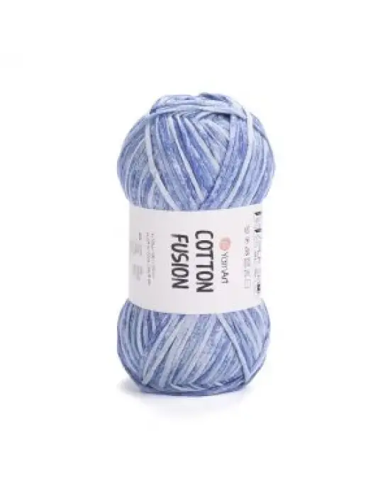 YarnArt Cotton Fusion El Örgü İpi – 100g 225m | %100 Pamuk, Hafif ve Yumuşak Doku | Yazlık Bluz, Çanta ve Aksesuar İçin İdeal