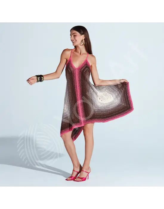 YarnArt Flowers Vivid - Ebruli El Örgü Ipi Ebruli-503