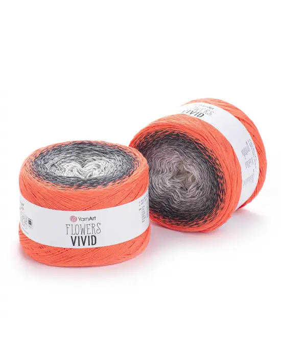 YarnArt Flowers Vivid - Ebruli El Örgü Ipi Ebruli-503