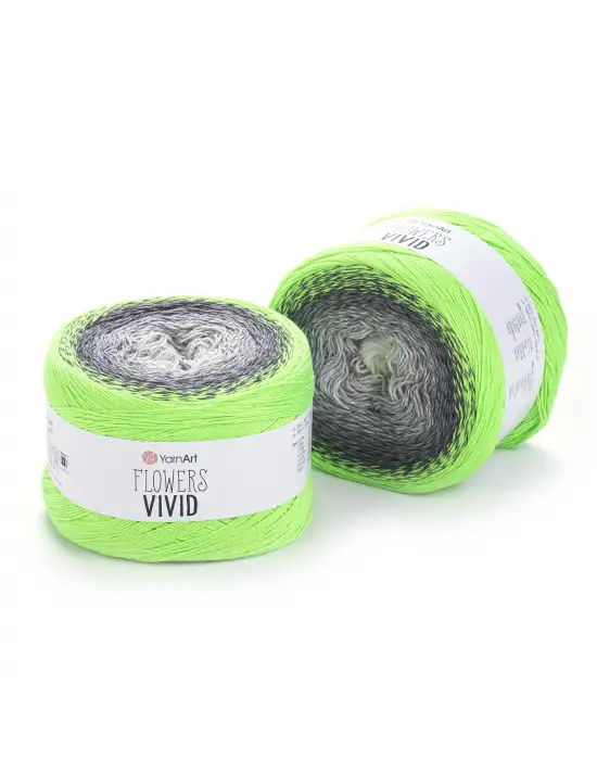 YarnArt Flowers Vivid - Ebruli El Örgü Ipi Ebruli-504