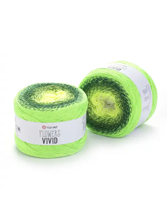 YarnArt Flowers Vivid - Ebruli El Örgü Ipi Ebruli-508