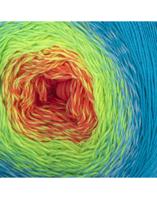 YarnArt Flowers Vivid - Ebruli El Örgü Ipi Ebruli-509