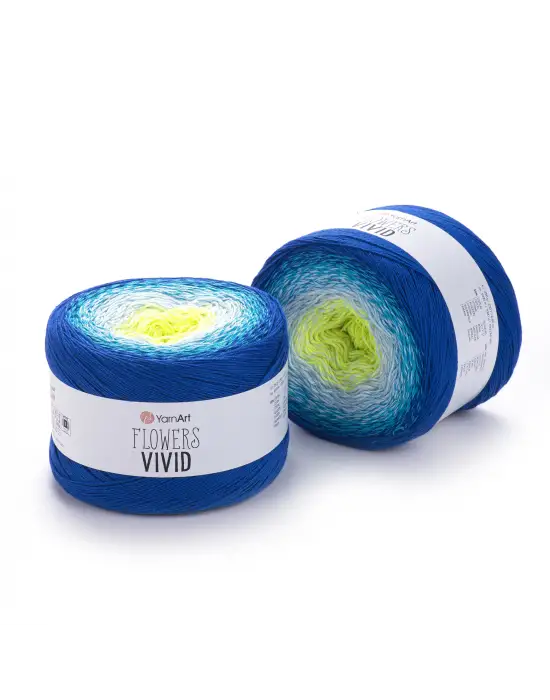 YarnArt Flowers Vivid - Ebruli El Örgü Ipi Ebruli-510