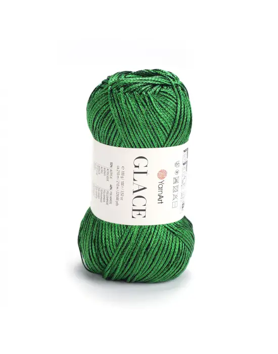 Yarnart Glace El Örgü İpi,100g / 210m – %52 Akrilik %48 Poliamid–Parlak Renkli Yazlık El Örgü İpi