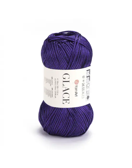 Yarnart Glace El Örgü İpi,100g / 210m – %52 Akrilik %48 Poliamid–Parlak Renkli Yazlık El Örgü İpi