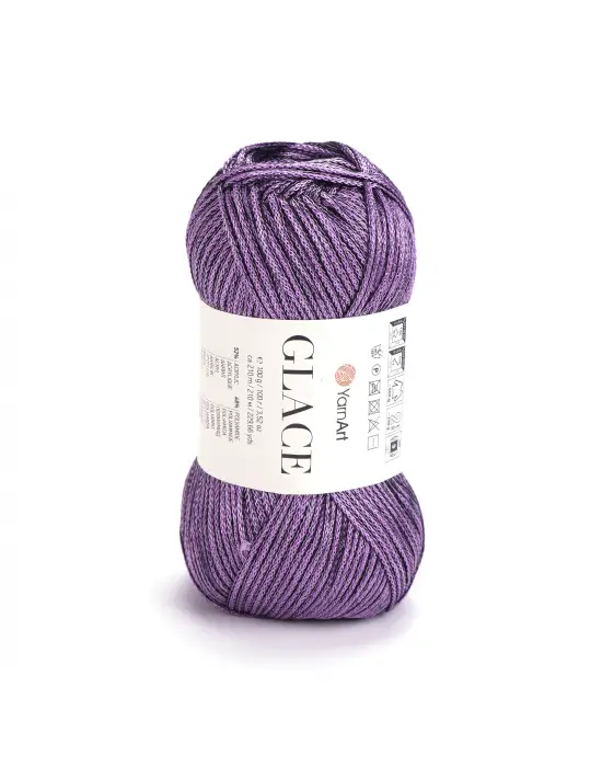 Yarnart Glace El Örgü İpi,100g / 210m – %52 Akrilik %48 Poliamid–Parlak Renkli Yazlık El Örgü İpi