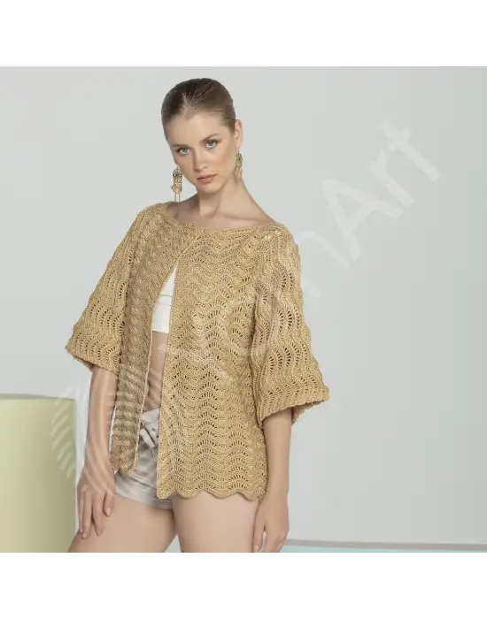 YarnArt Luxor No:1200 50g Merserize Pamuk El Örgü İpi – %100 Cotton, İnce Doku, Dantel, Yazlık Kıyafet ve Aksesuar İçin Uygun