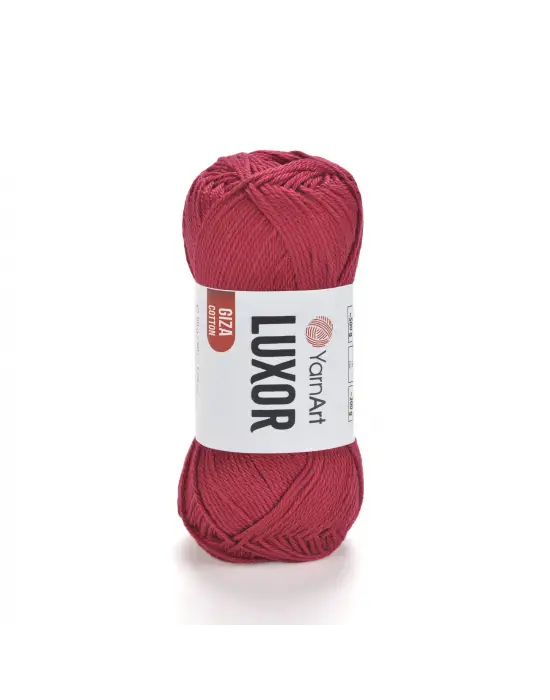 YarnArt Luxor No:1221 50g Merserize Pamuk El Örgü İpi – %100 Cotton, İnce Doku, Dantel, Yazlık Kıyafet ve Aksesuar İçin Uygun