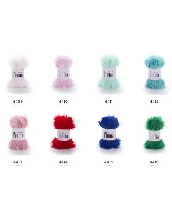 YarnArt Piuma 50g El Örgü İpi – %100 Polyester, Yumuşak Dokulu, Orta Kalınlıkta, Tığ ve Şiş Uyumlu Hafif Örgü İpliği