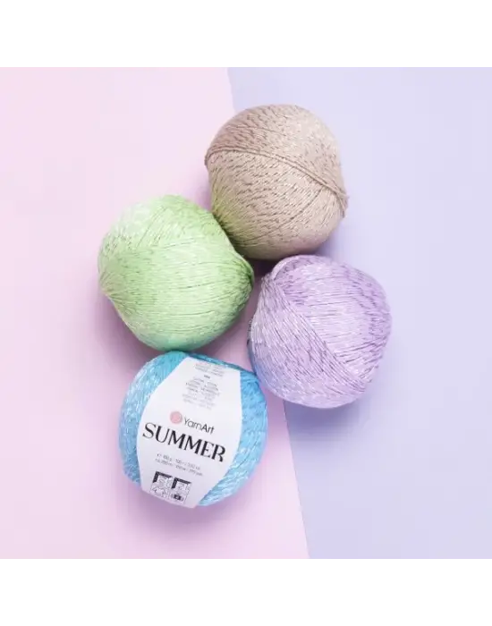 YarnArt Summer No:50– 100g / 350m Merserize Pamuklu Yazlık El Örgü İpi